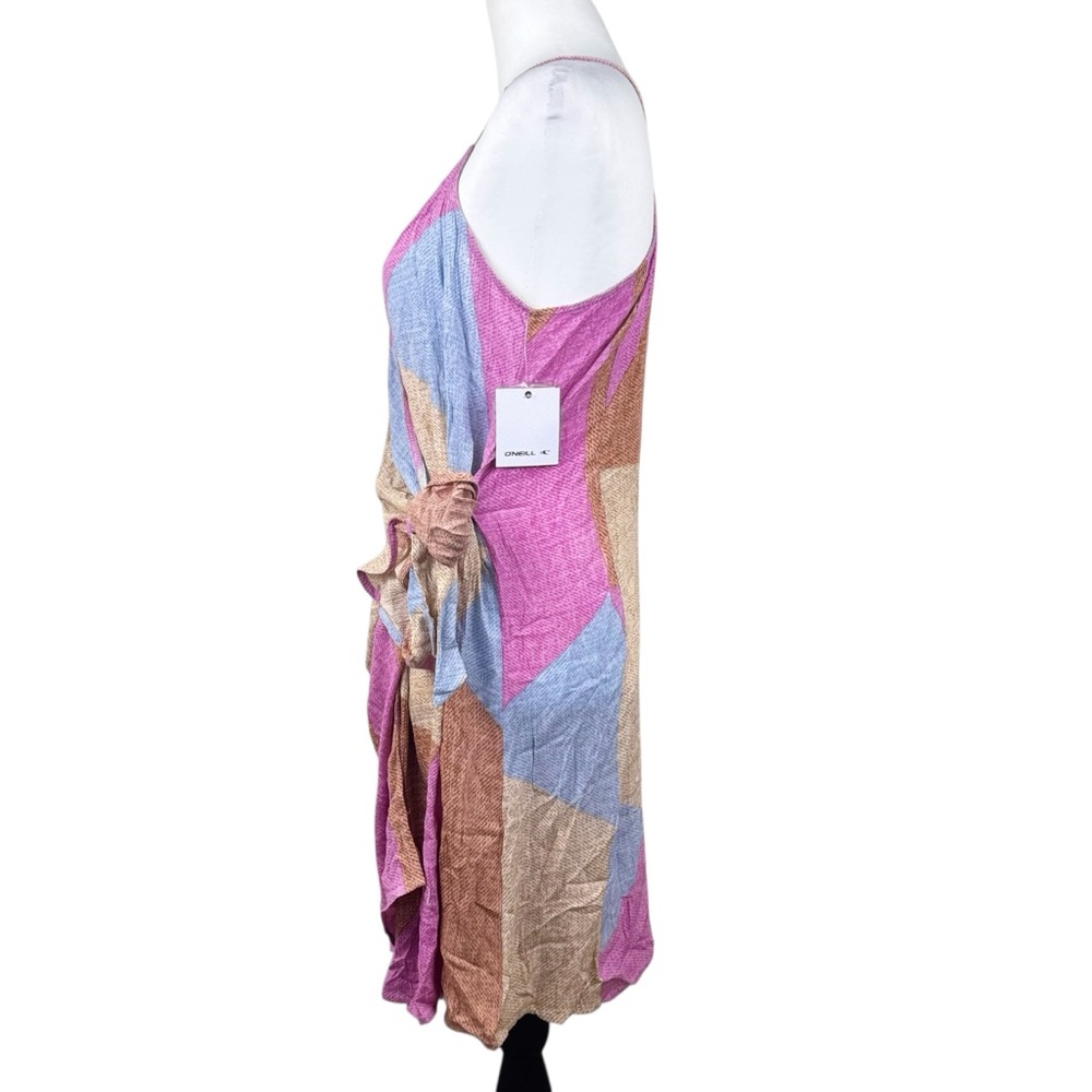 NWT O’Neill Marlo Multicolor Patchwork Wrap Tank … - image 10